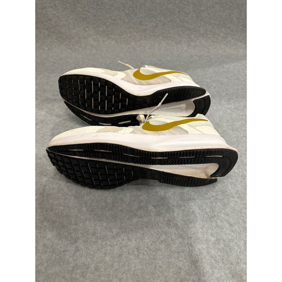 Nike Swift 3 Women Size 8 White Gold Performance Running Sneakers Trainers Shoes - Picture 10 of 11